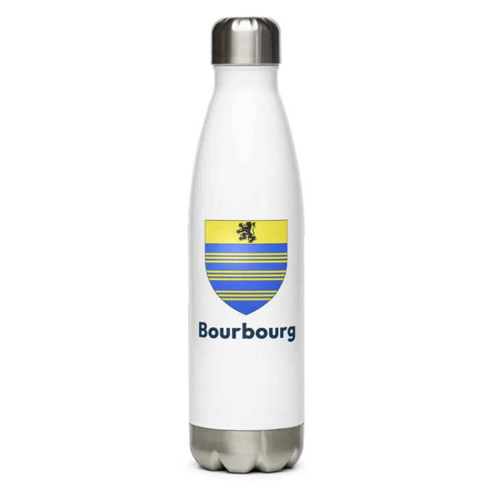 Gourde inox blason de Bourbourg