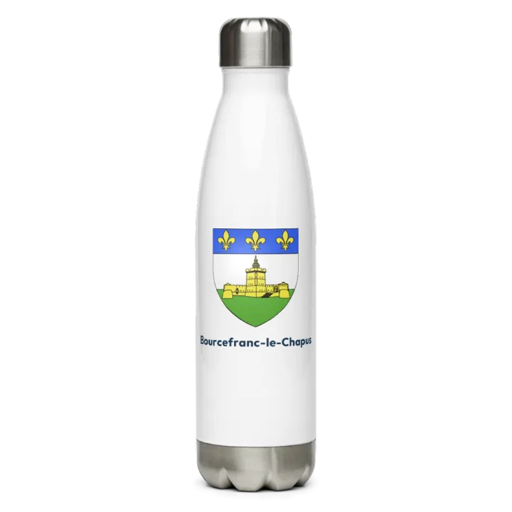 Gourde inox blason de Bourcefranc-le-Chapus