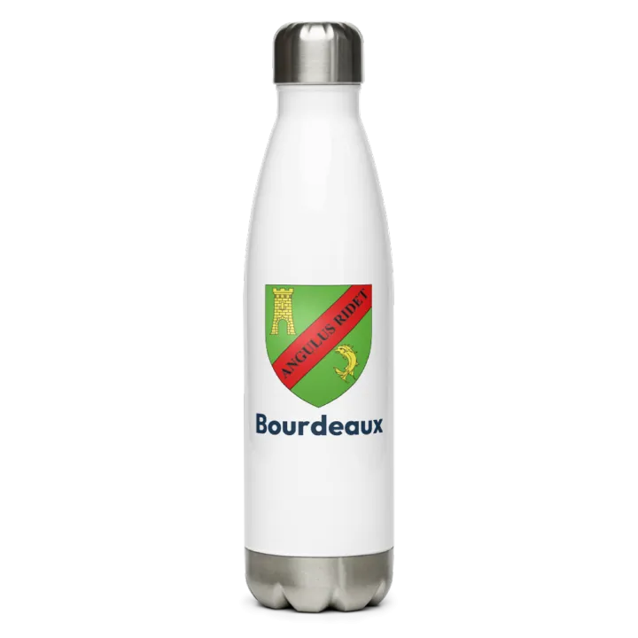 Gourde inox blason de Bourdeaux