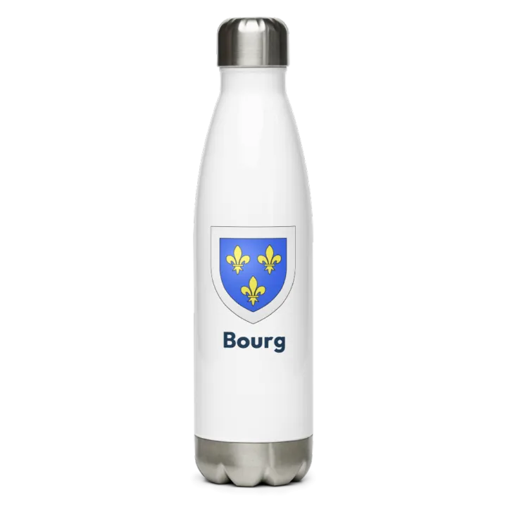 Gourde inox blason de Bourg