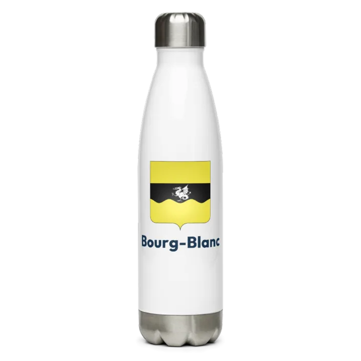 Gourde inox blason de Bourg-Blanc