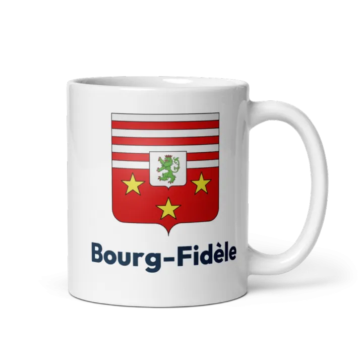 Mug blason de Bourg-Fidèle