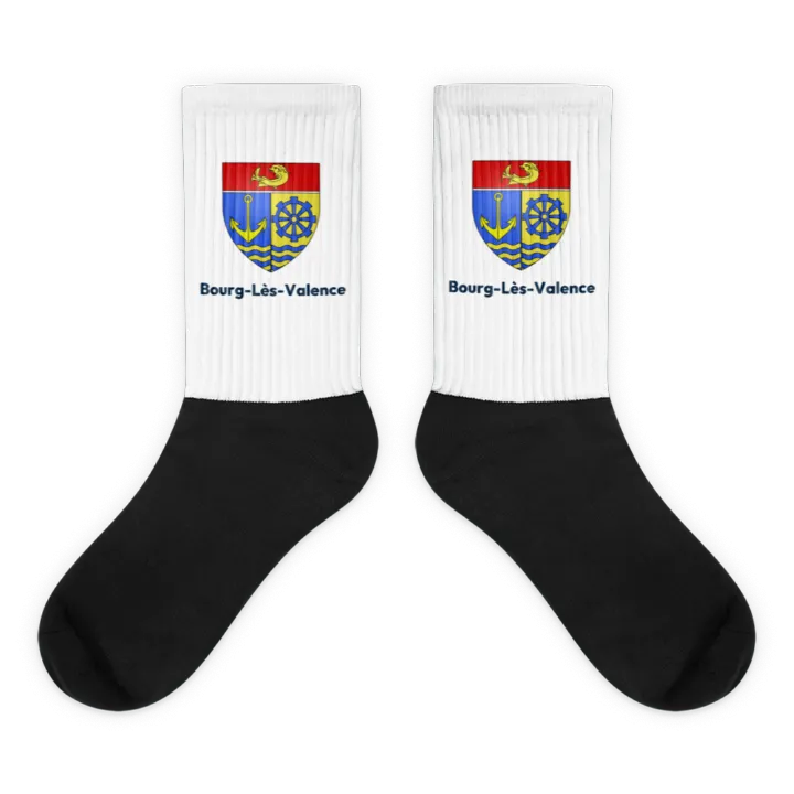 Chaussettes — blason de Bourg-lès-Valence