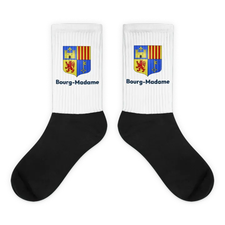 Chaussettes — blason de Bourg-Madame