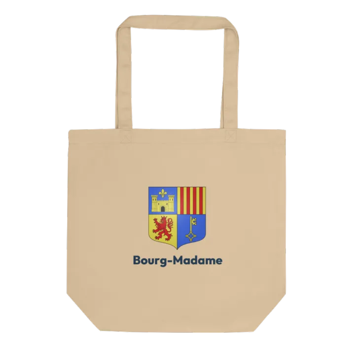 Tote bag coton bio — blason de Bourg-Madame