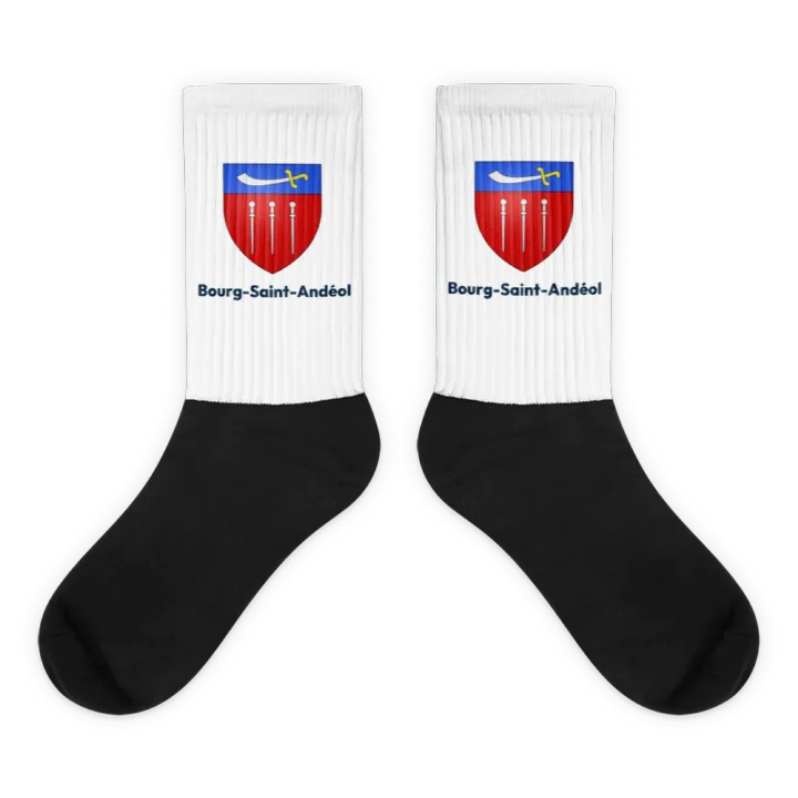 Chaussettes — blason de Bourg-Saint-Andéol