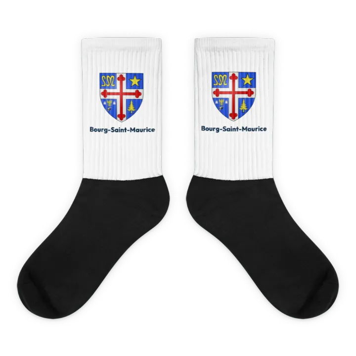 Chaussettes — blason de Bourg-Saint-Maurice