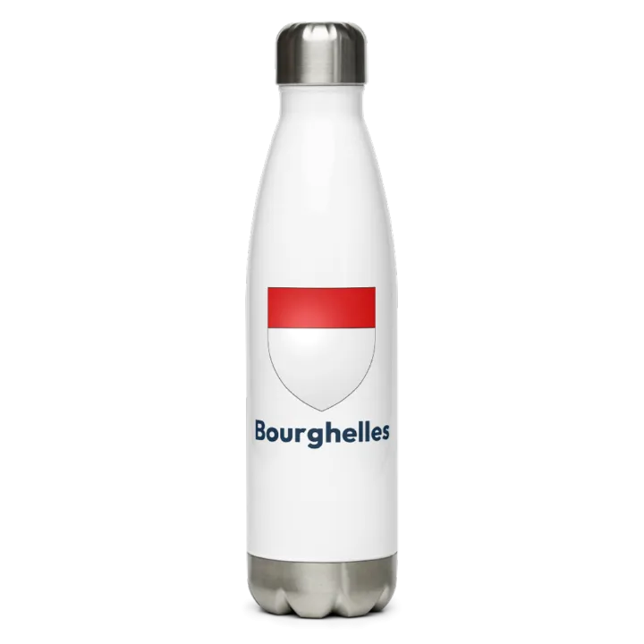 Gourde inox blason de Bourghelles