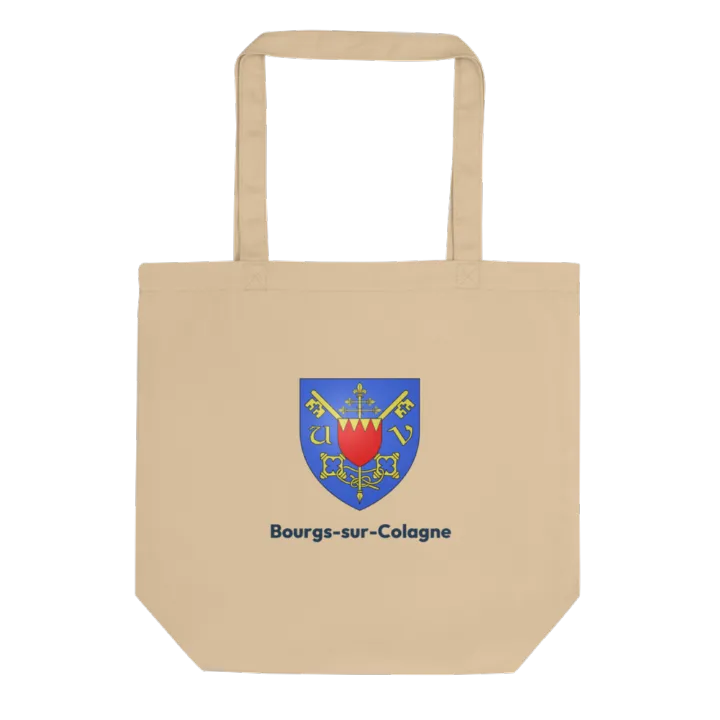 Tote bag coton bio — blason de Bourgs sur Colagne