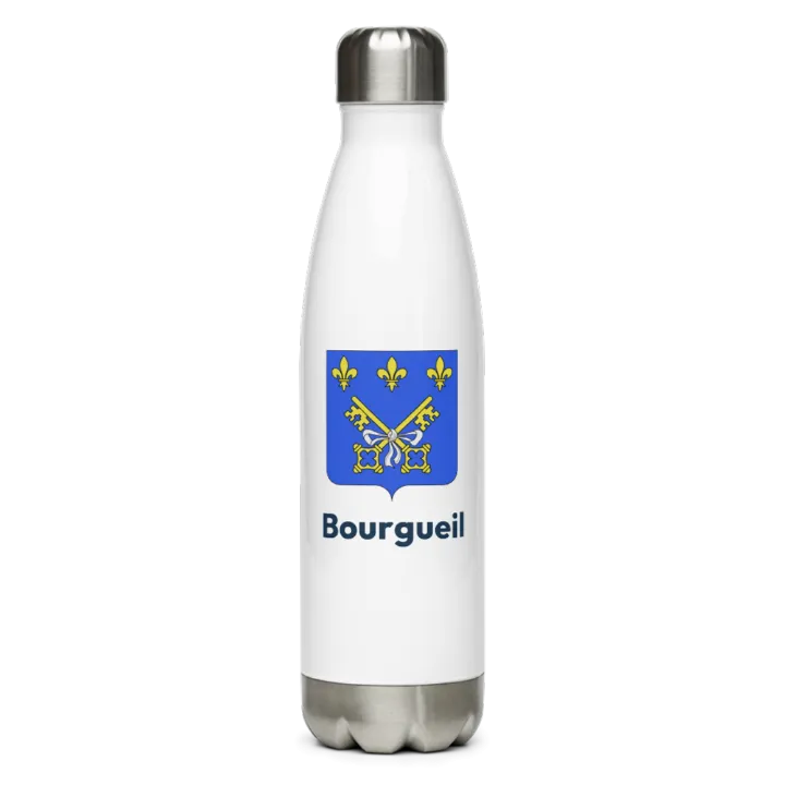 Gourde inox blason de Bourgueil