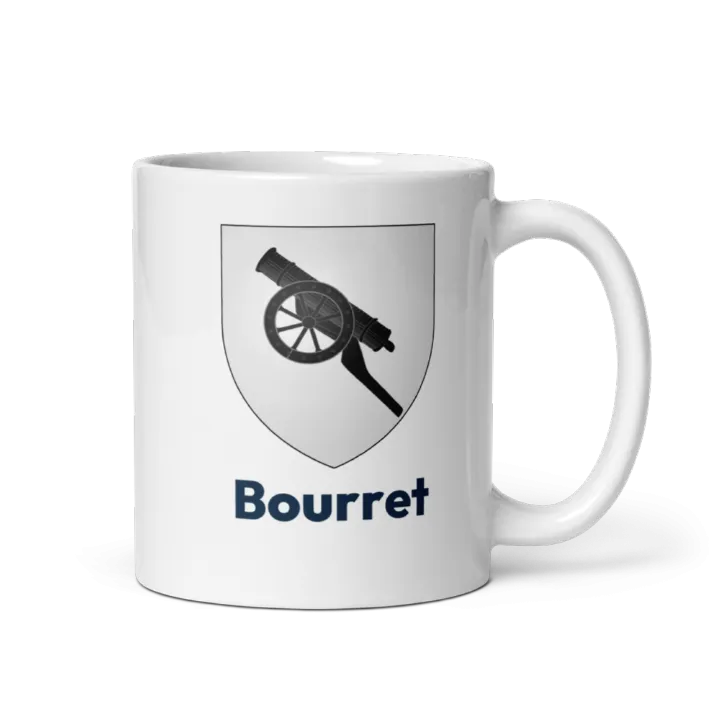 Mug blason de Bourret