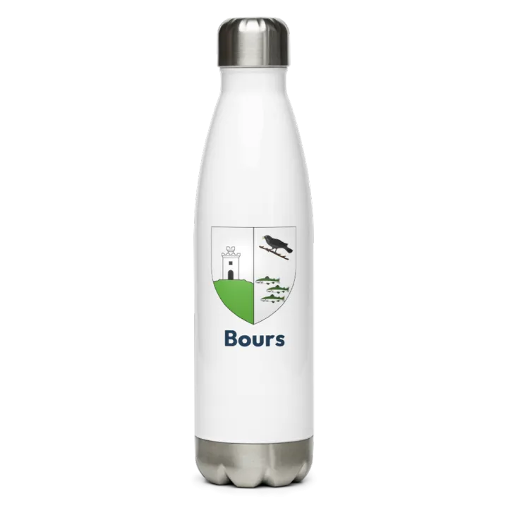 Gourde inox blason de Bours