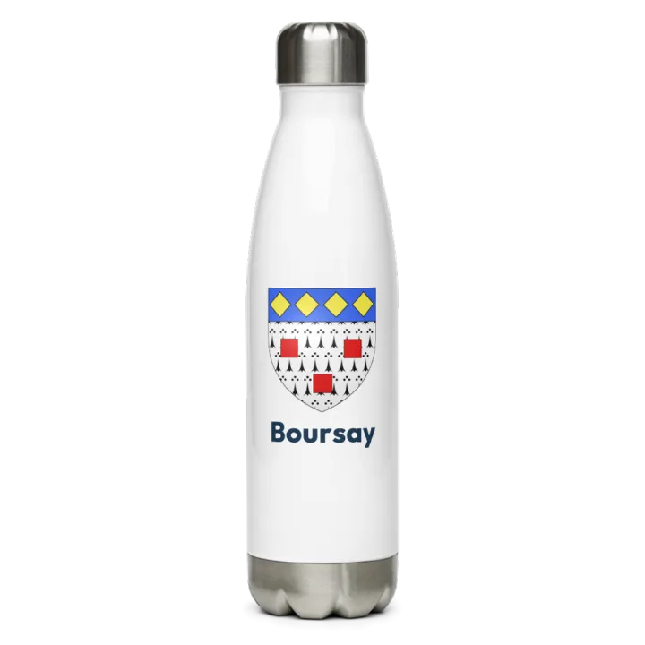 Gourde inox blason de Boursay