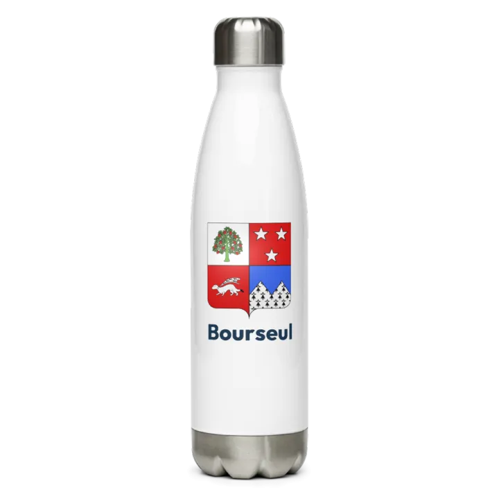 Gourde inox blason de Bourseul