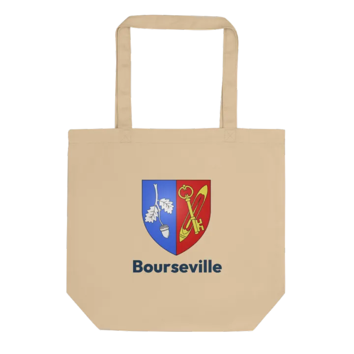 Tote bag coton bio — blason de Bourseville