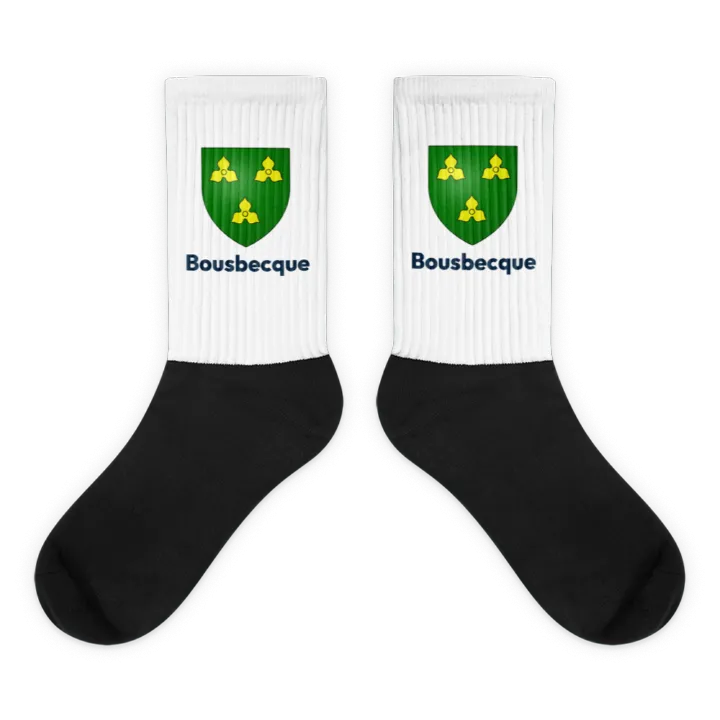 Chaussettes — blason de Bousbecque