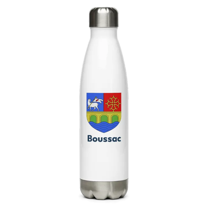 Gourde inox blason de Boussac