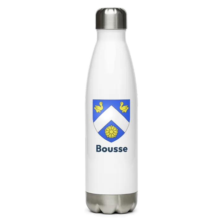 Gourde inox blason de Bousse