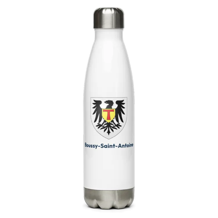 Gourde inox blason de Boussy-Saint-Antoine