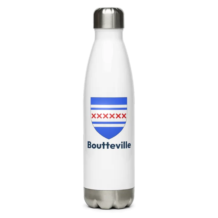Gourde inox blason de Boutteville