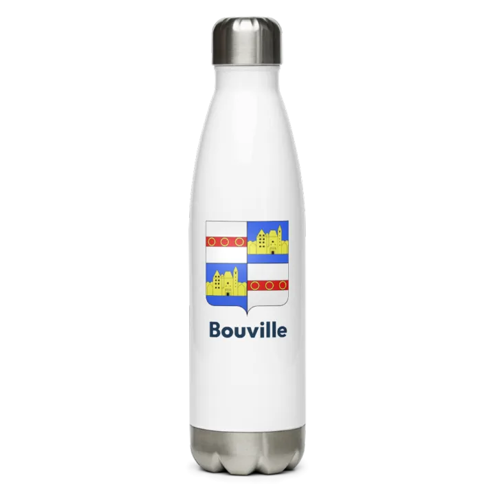 Gourde inox — blason de Bouville