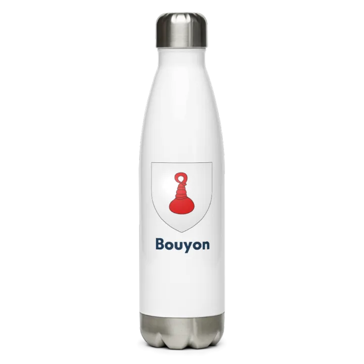 Gourde inox blason de Bouyon