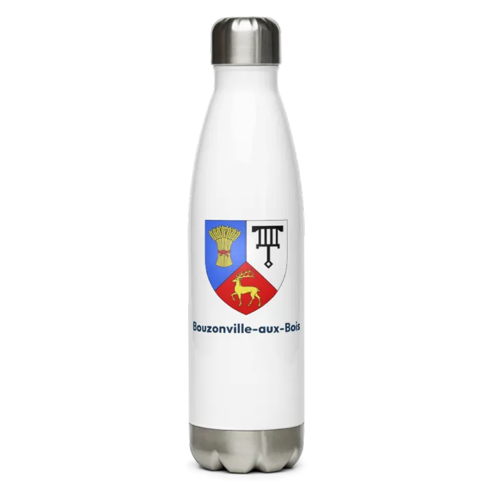 Gourde inox blason de Bouzonville-aux-Bois