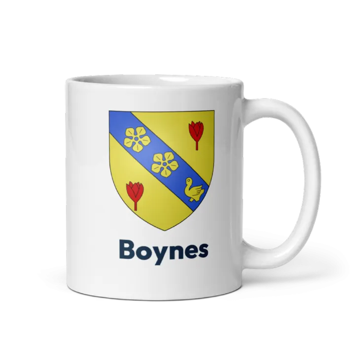 Mug blason de Boynes