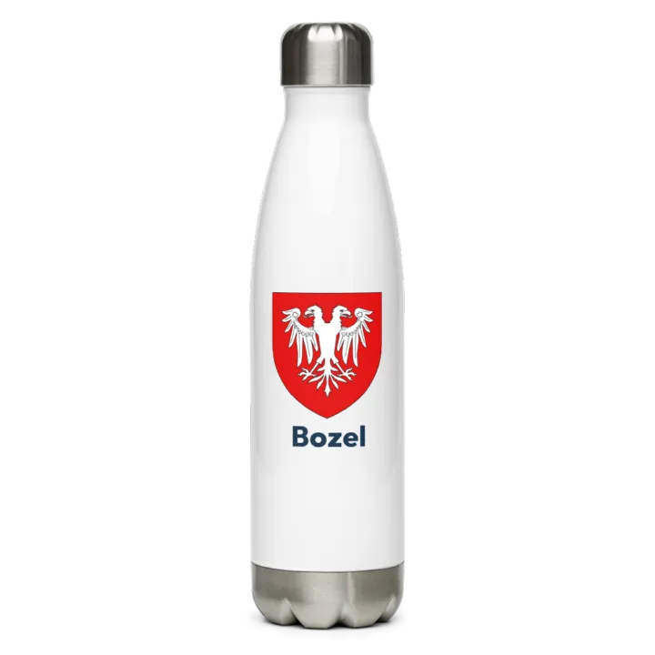 Gourde inox blason de Bozel
