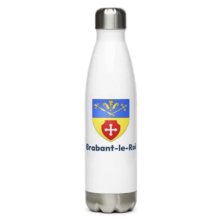 Gourde inox blason de Brabant-le-Roi