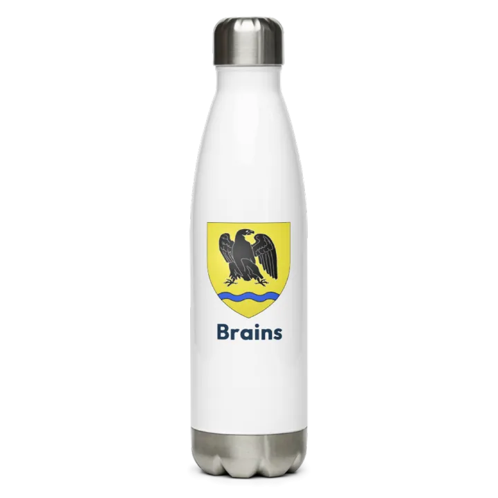 Gourde inox blason de Brains