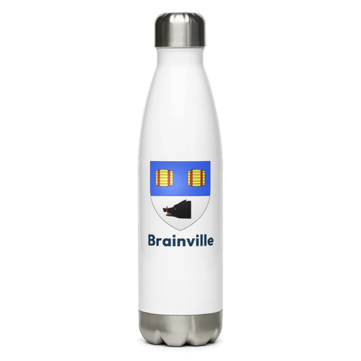 Gourde inox blason de Brainville