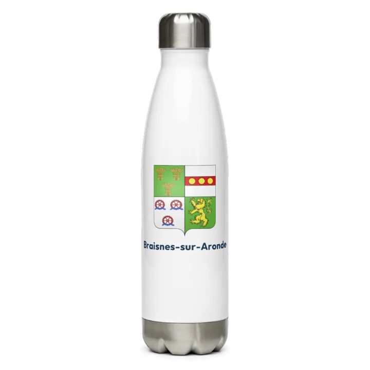 Gourde inox blason de Braisnes-sur-Aronde