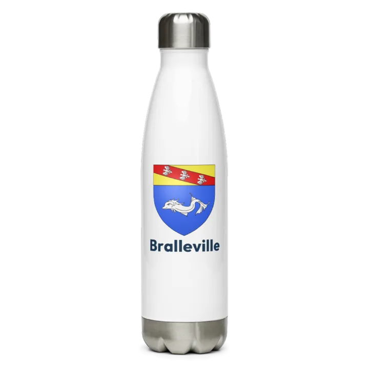 Gourde inox blason de Bralleville