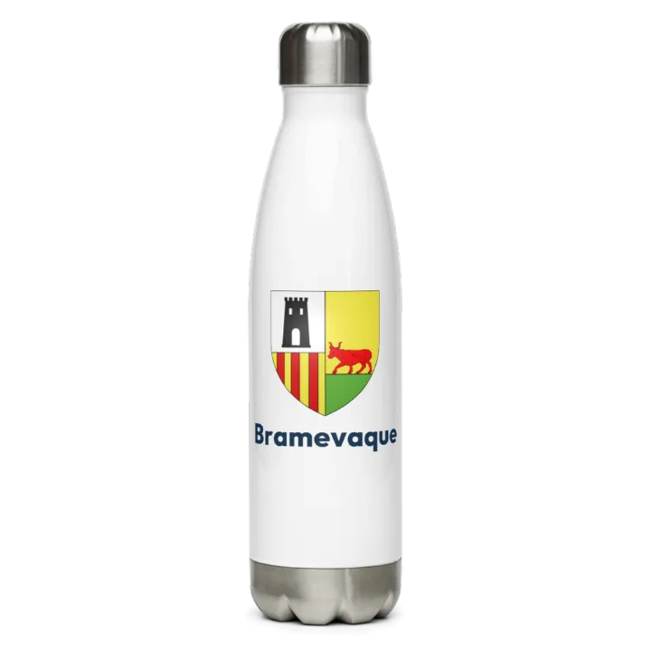 Gourde inox blason de Bramevaque
