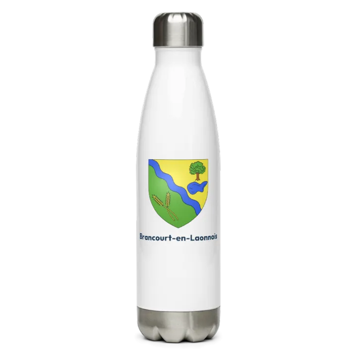 Gourde inox blason de Brancourt-en-Laonnois