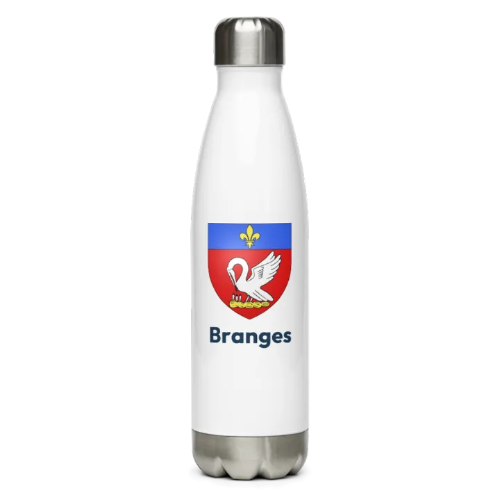 Gourde inox blason de Branges