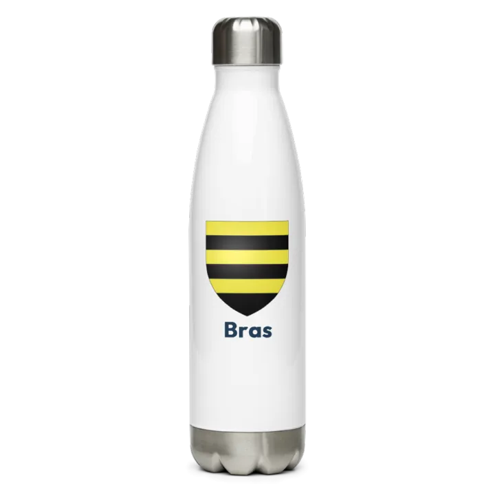 Gourde inox blason de Bras