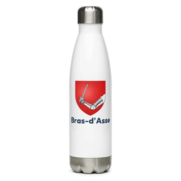Gourde inox blason de Bras-d'Asse