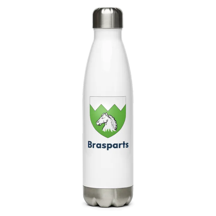 Gourde inox — blason de Brasparts