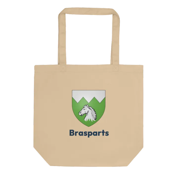 Tote bag coton bio — blason de Brasparts