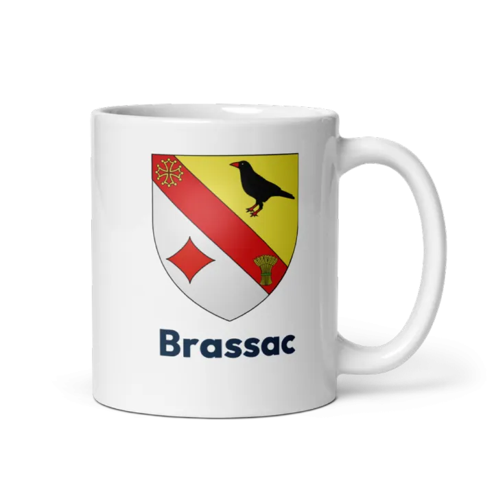 Mug blason de Brassac