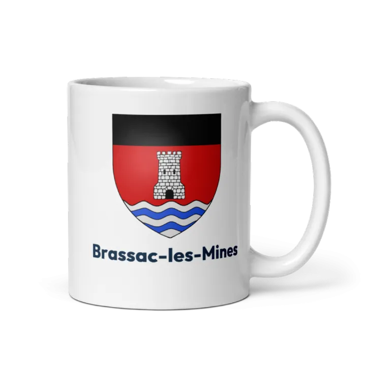 Mug blason de Brassac-les-Mines