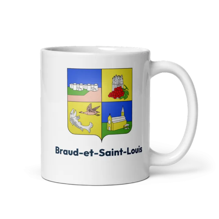 Mug blason de Braud-et-Saint-Louis