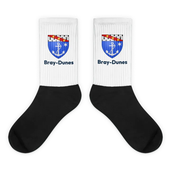 Chaussettes — blason de Bray-Dunes