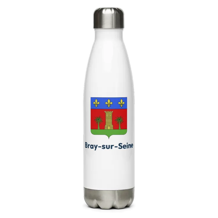 Gourde inox blason de Bray-sur-Seine