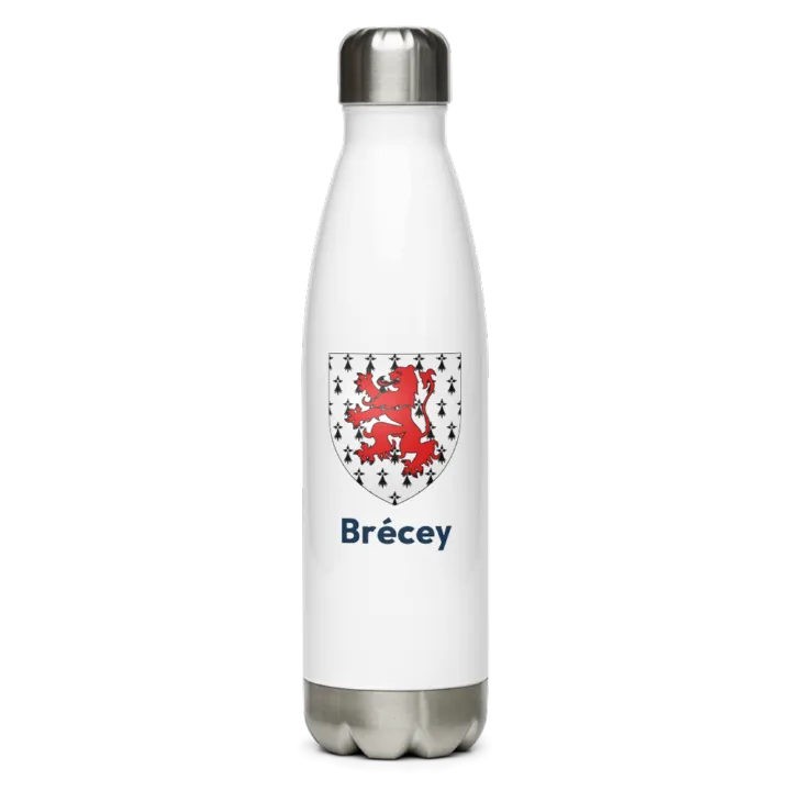 Gourde inox blason de Brécey