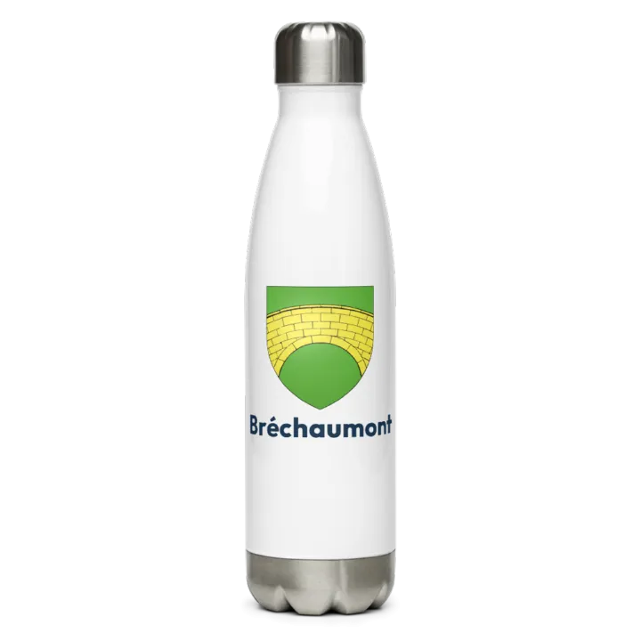 Gourde inox blason de Bréchaumont