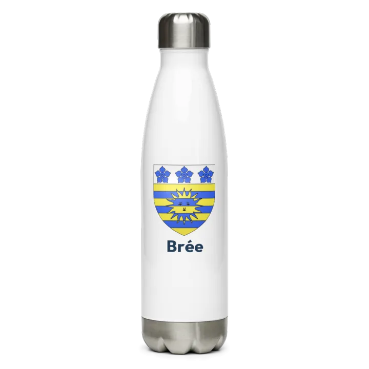Gourde inox blason de Brée