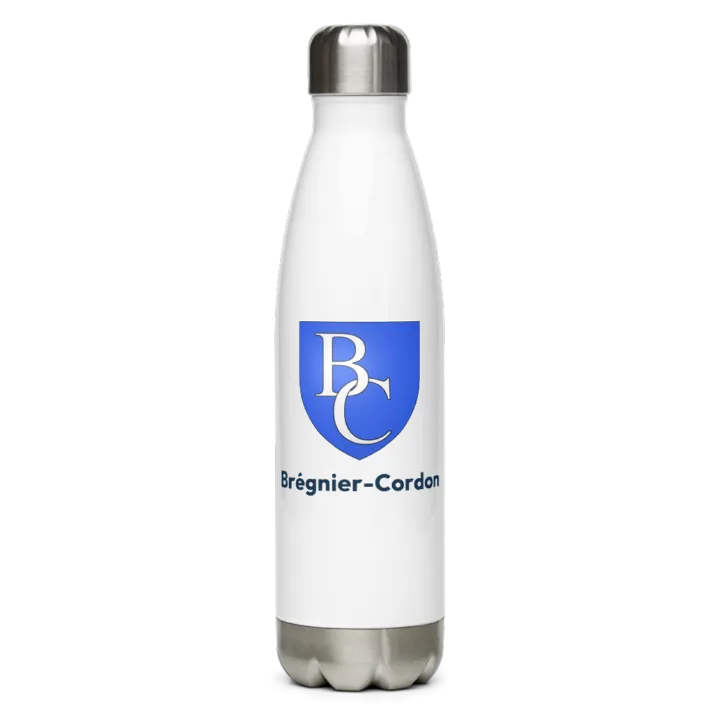 Gourde inox blason de Brégnier-Cordon